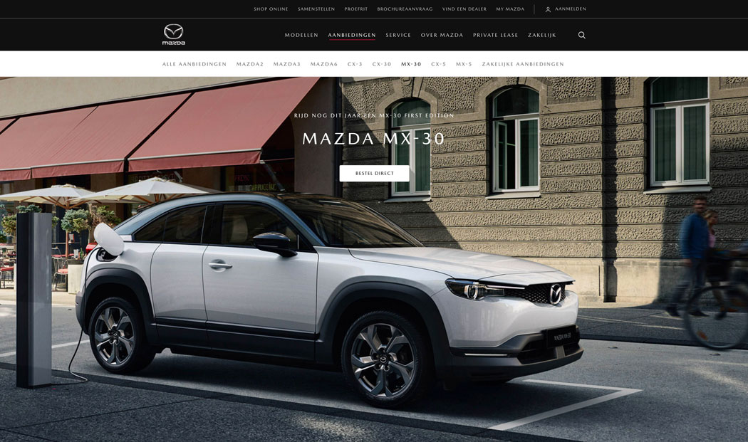 The All-New Mazda MX-30 latest work David Breun.