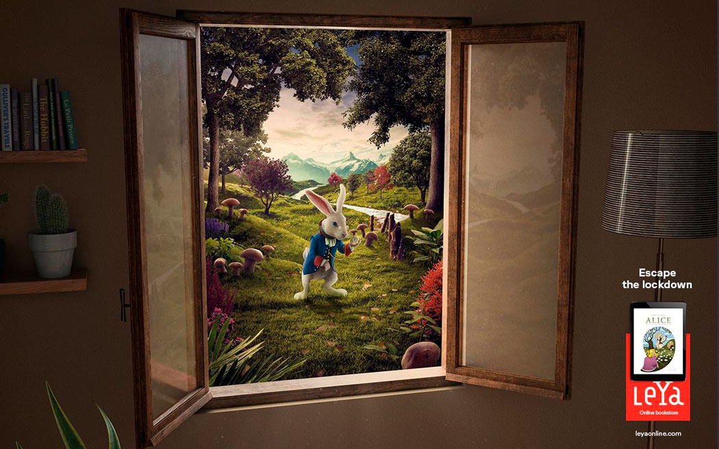 Escape the lockdown, Studio Nuts latest work for Leya.